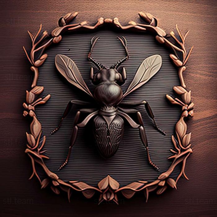 3D model Polyrhachis bosi (STL)